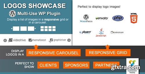 CodeCanyon - Logos Showcase v1.7 - Multi-Use Responsive WP Plugin - 4322745