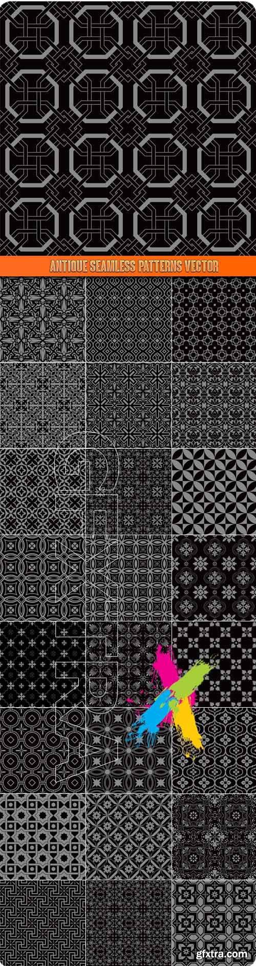 Antique Seamless Patterns vector