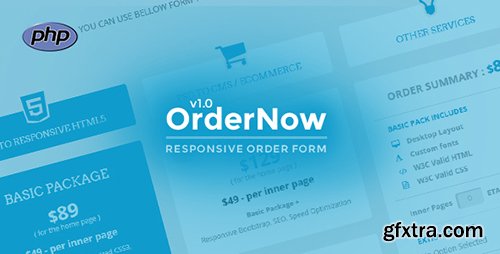 CodeCanyon - OrderNow v1.1 - Responsive PHP Order Form - 14958461