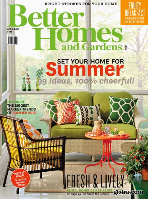 Better Homes & Gardens India - April 2016