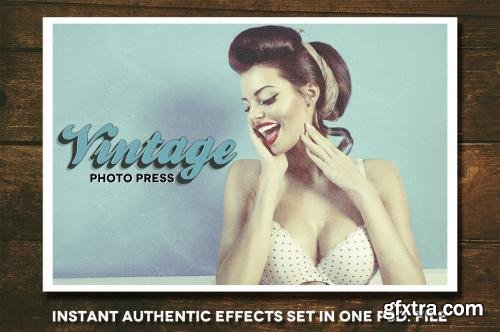 CreativeMarket Vintage Photo Press + Freebies 259664