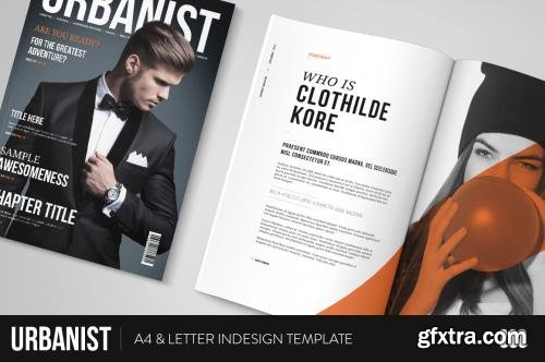 CreativeMarket Urbanist Magazine InDesign Template 244407