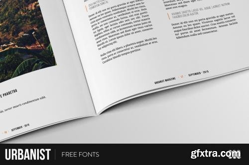 CreativeMarket Urbanist Magazine InDesign Template 244407