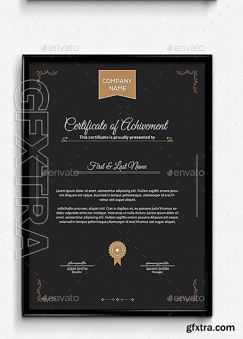 GraphicRiver - Modern Multipurpose Certificates 12247912