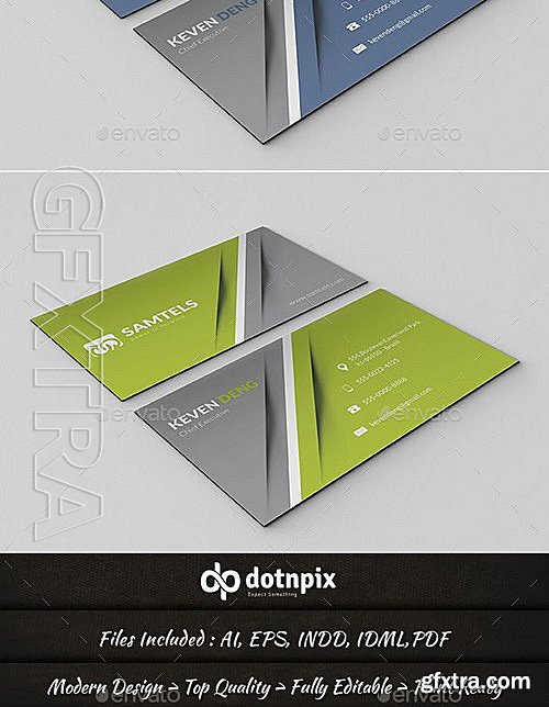 GraphicRiver - Msdoc Business Card 9432073