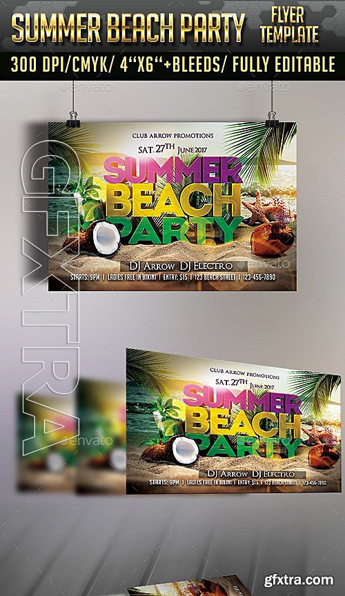 GraphicRiver - Summer Beach Party 11515279