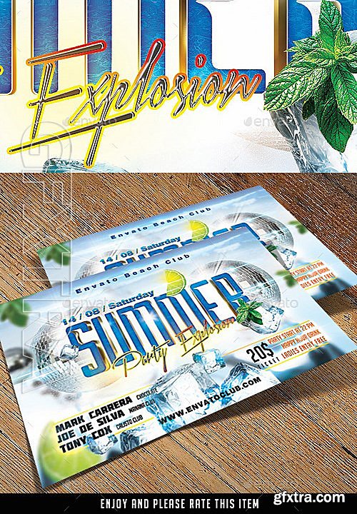 GraphicRiver - Summer Party Flyer 12107673