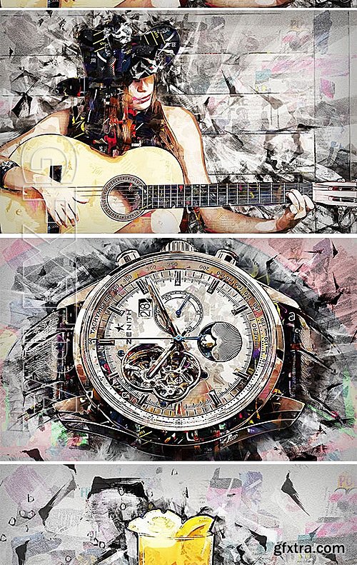 GraphicRiver - Collage Art 15394632