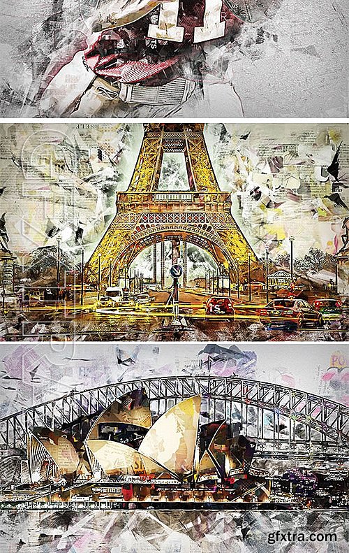 GraphicRiver - Collage Art 15394632