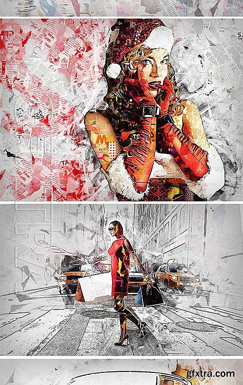 GraphicRiver - Collage Art 15394632