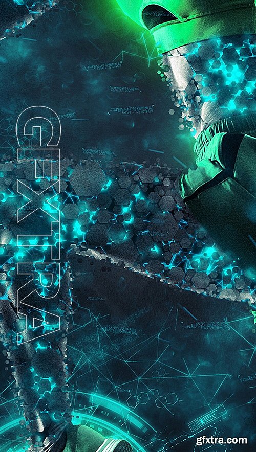 GraphicRiver - Sci-Fi Photoshop Action 15500126