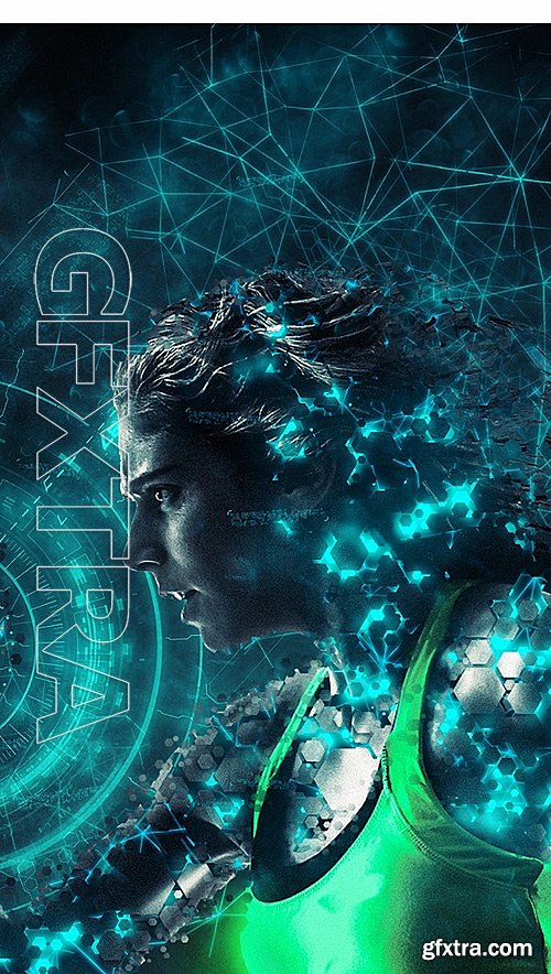 GraphicRiver - Sci-Fi Photoshop Action 15500126