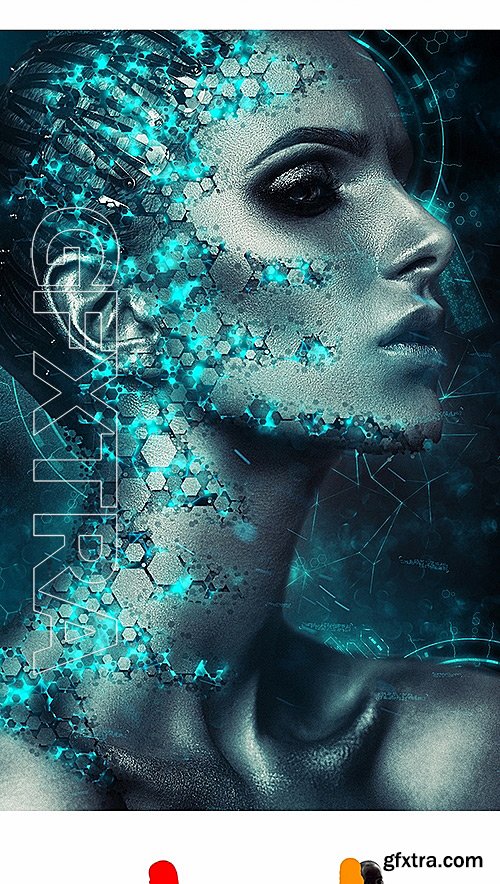 GraphicRiver - Sci-Fi Photoshop Action 15500126