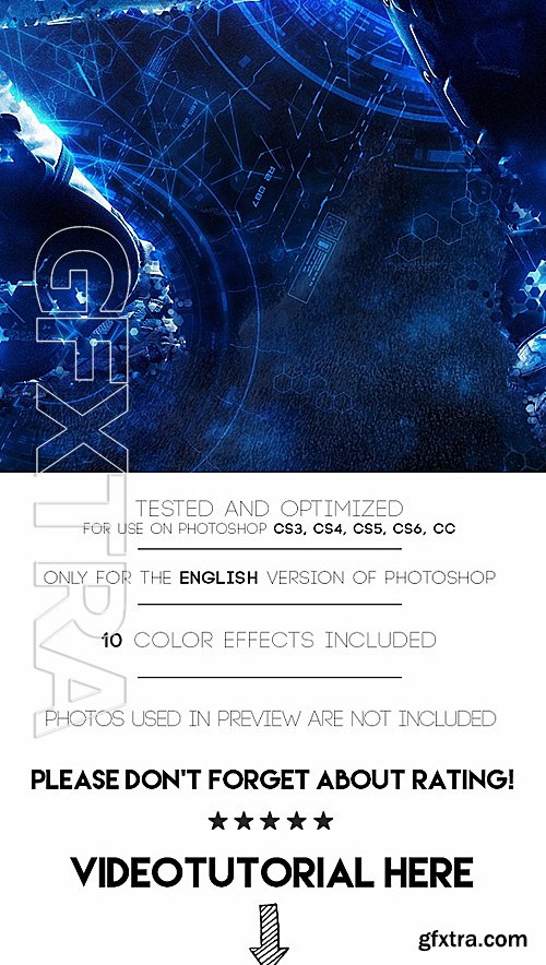 GraphicRiver - Sci-Fi Photoshop Action 15500126