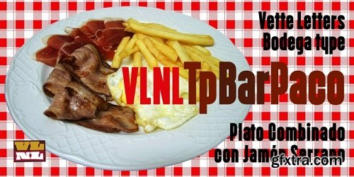 VLNL TpBarPaco Font