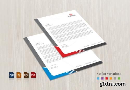 CreativeMarket Letterhead 614440