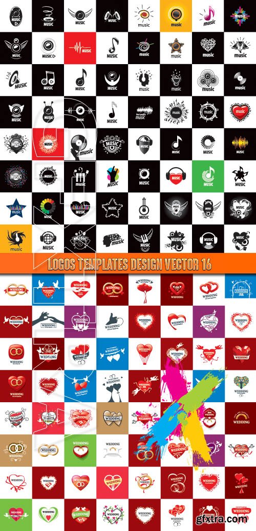 Logos Templates Design Vector 16