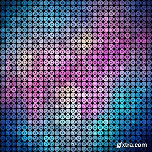 abstract mosaic background 14x EPS