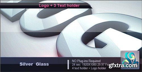 Videohive - Silver Glass Logo - 2034598