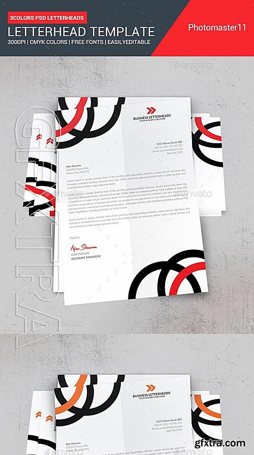 GraphicRiver - Letterhead Template 11718841