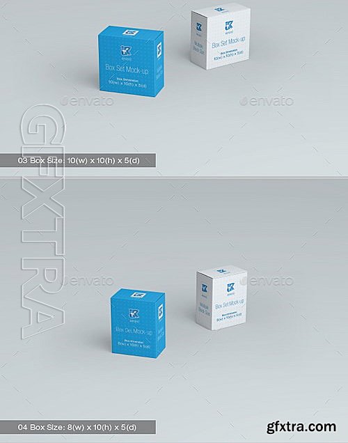 GraphicRiver - MyBox Set Mock-up 05 8817690