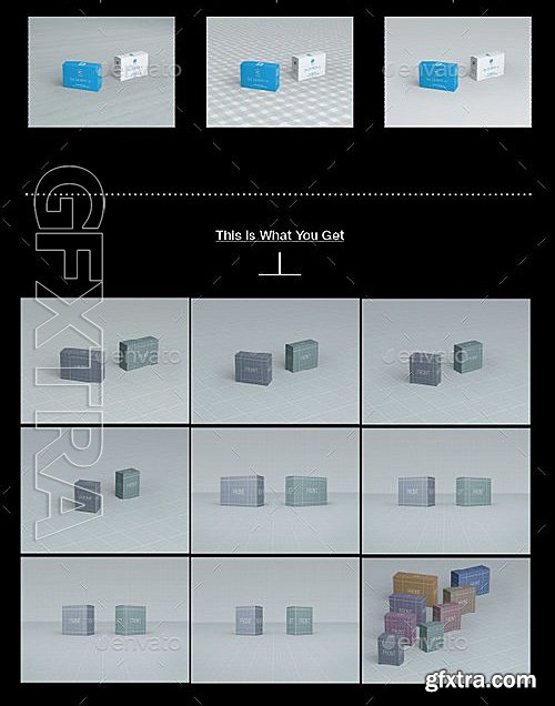 GraphicRiver - MyBox Set Mock-up 05 8817690