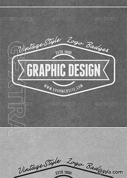 GraphicRiver - Retro Badges Col8 4855877