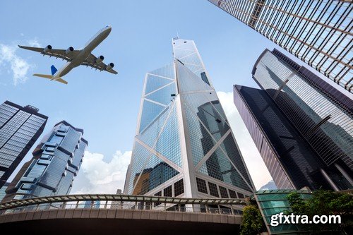 Aircraft and skyscrapers