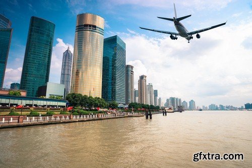 Aircraft and skyscrapers