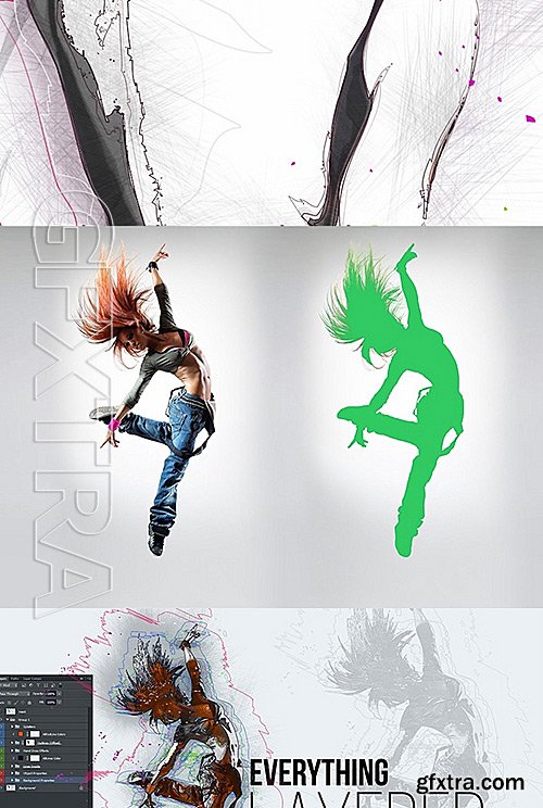 GraphicRiver - Digital Canvas Photoshop Action 15379615