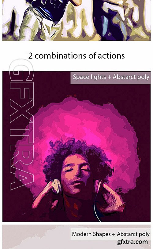 GraphicRiver - Polyart Photoshop Action 15412358