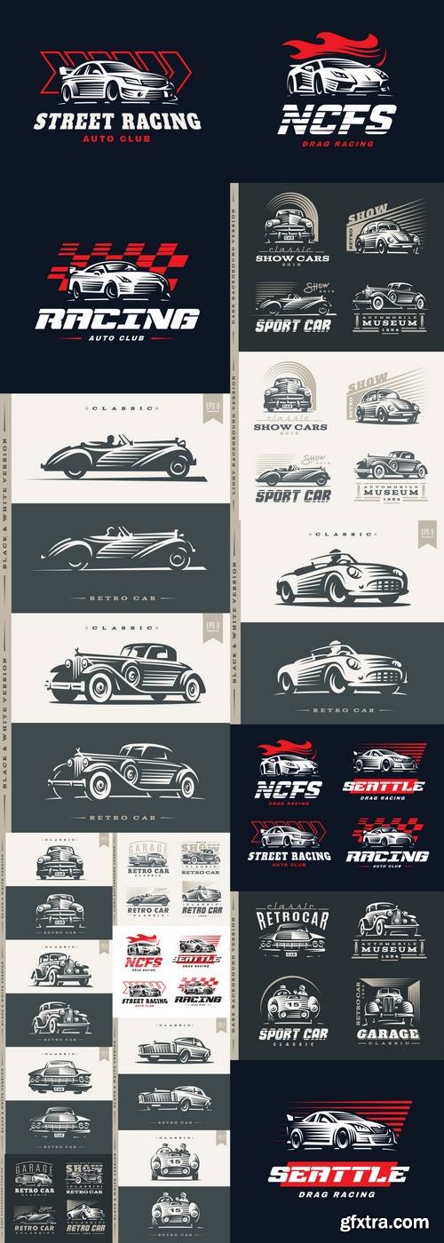 Cars Logo Illustrations