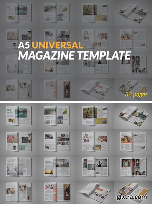 CM - A5 Universal Magazine Template 570340