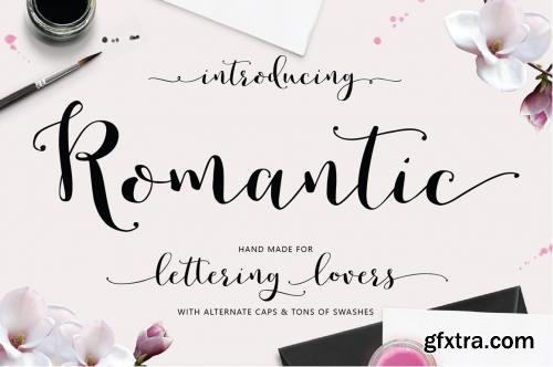 CreativeMarket Romantic Script + Intro Price! 610334