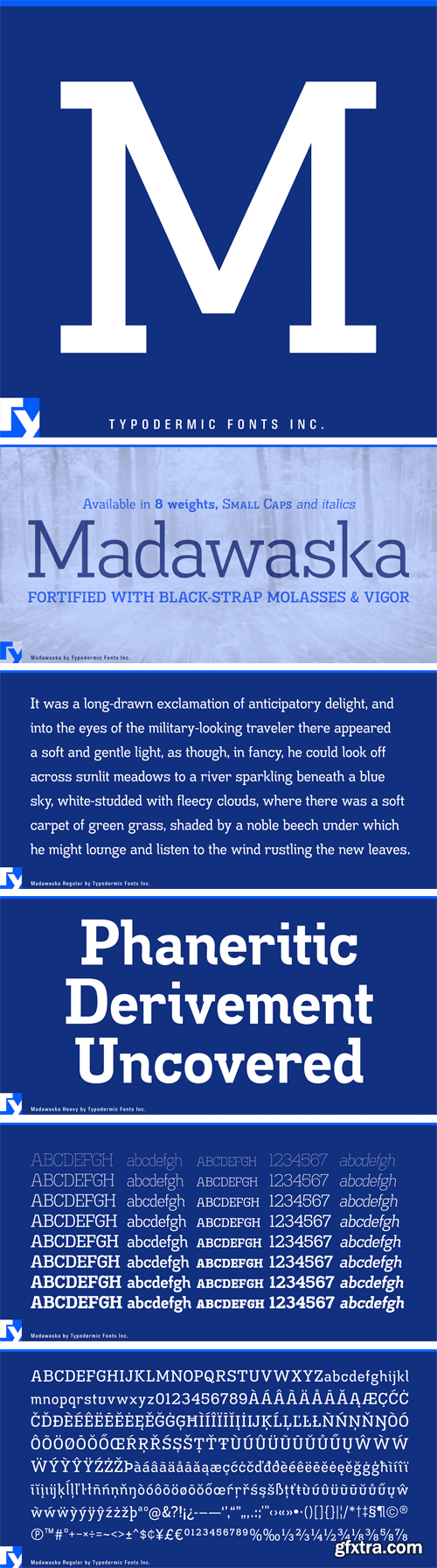 Madawaska Font Family (Incomplete)