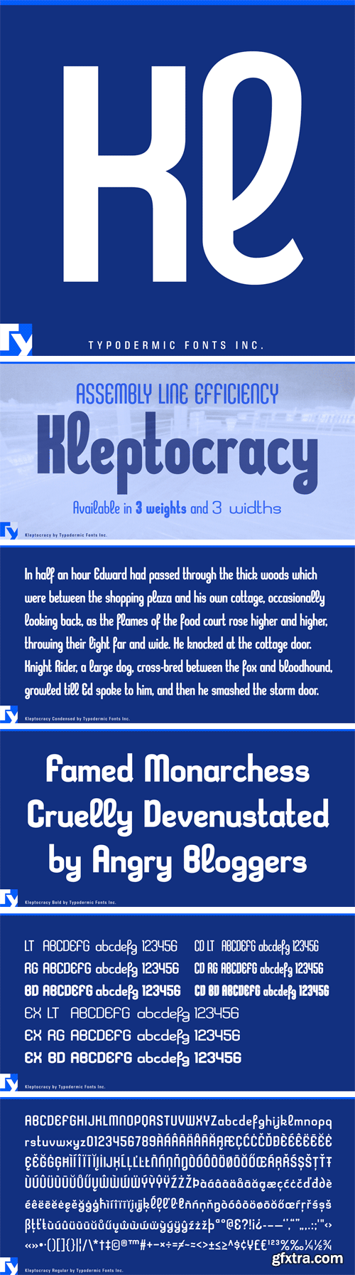 Kleptocracy Font Family