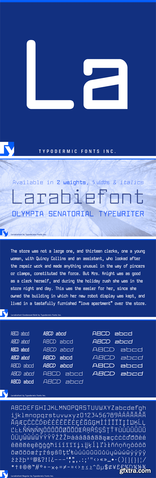 Larabiefont Font Family