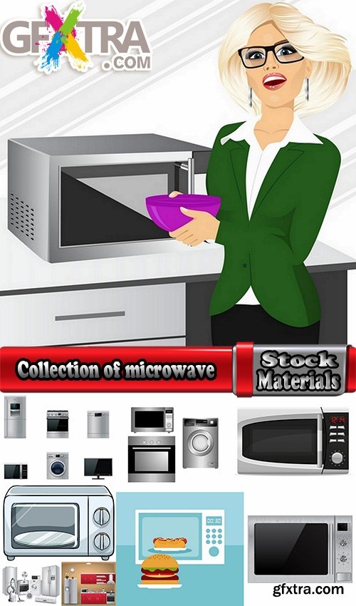 Collection of microwave 25 EPS