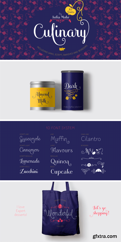 Culinary Font Family