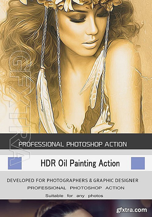 GraphicRiver - HDR Oil Painting Action 11250063