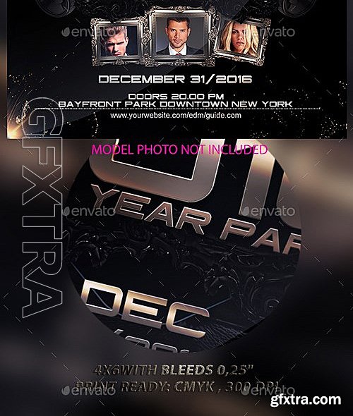 GraphicRiver - New Years Eve Party Flyer Template 13359167