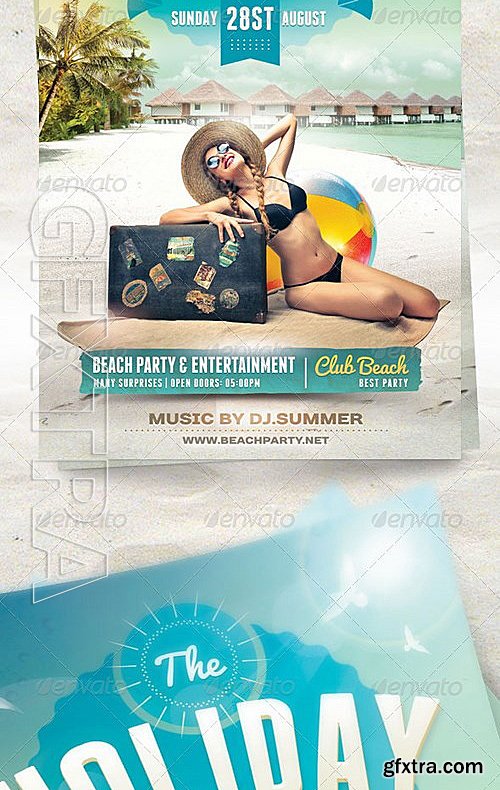 GraphicRiver - Summer Holiday Travel Flyer Template 8269462