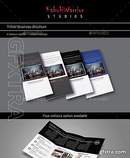 GraphicRiver - Trifold Company Profile 10943223