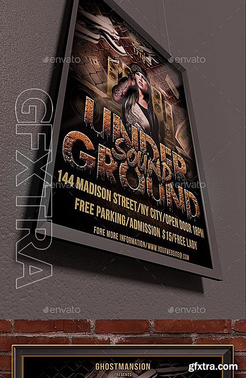 GraphicRiver - Urban Sound Flyer Template 8408638