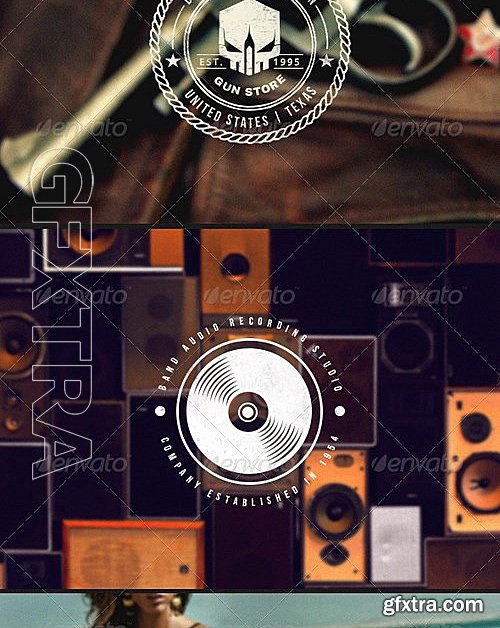 GraphicRiver - Vintage Logo Labels Vol 2 5171839