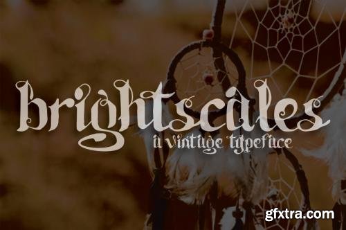 CreativeMarket Brightscales Typeface 614763