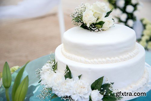 Wedding cake 2, 8 x UHQ JPEG