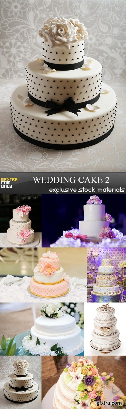 Wedding cake 2, 8 x UHQ JPEG