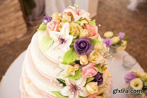 Wedding cake 2, 8 x UHQ JPEG