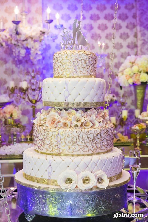 Wedding cake 2, 8 x UHQ JPEG